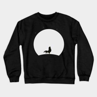 Midnight rooster Crewneck Sweatshirt